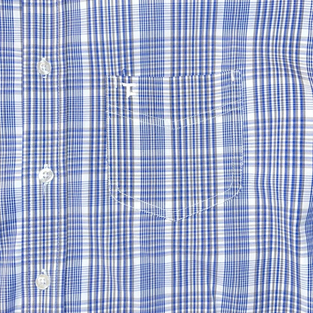 Panhandle Slim Tuf Cooper Performance Plaid Short Sleeve Button Down Shirt - Picture 3 of 7